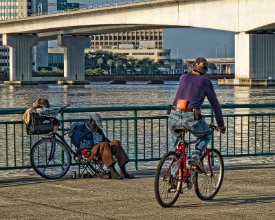 Two Cyclists