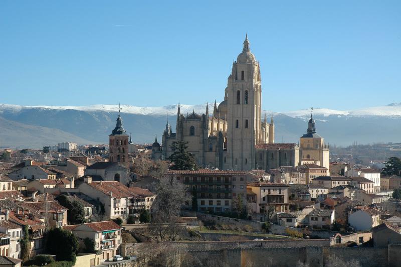 View of Segovia from the Alcazar