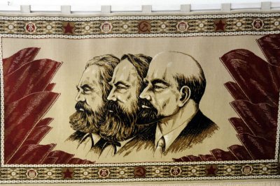 Stasi Museum - Heroes of Socialism on a Rug