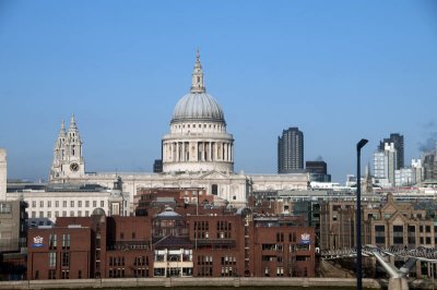 St. Paul's Cathedral seen from across the Thames