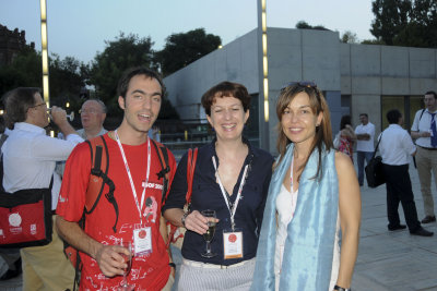 Reception on the CosmoCaixa Terrace