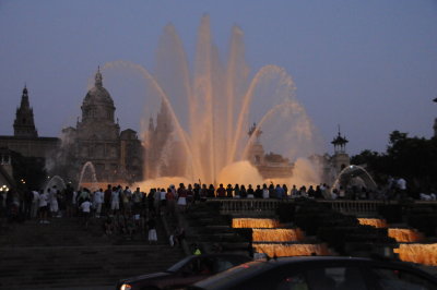 Font Mgica, the Fountain in Front of the National Art Museum