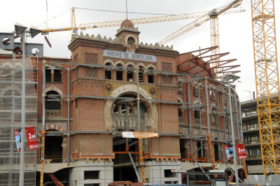 Las Arenas:  Former Bull Ring, Eventual Retail, Restaurant Complex