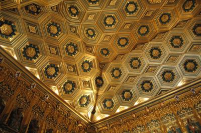 Yet another beautiful ceiling in the Alcazar