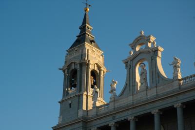 Detail of the Cathedral Almudena