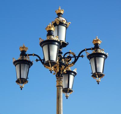 Lamppost outside the Palacio Real (Royal Palace)