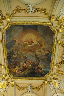 Ceiling inside the Palacio Real