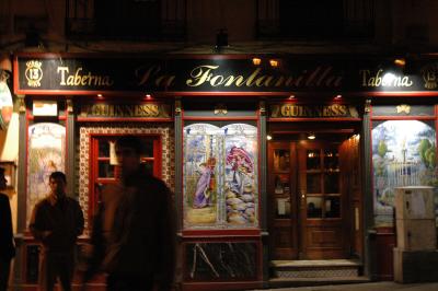 Madrid Storefront #4: Taberna La Fontanilla