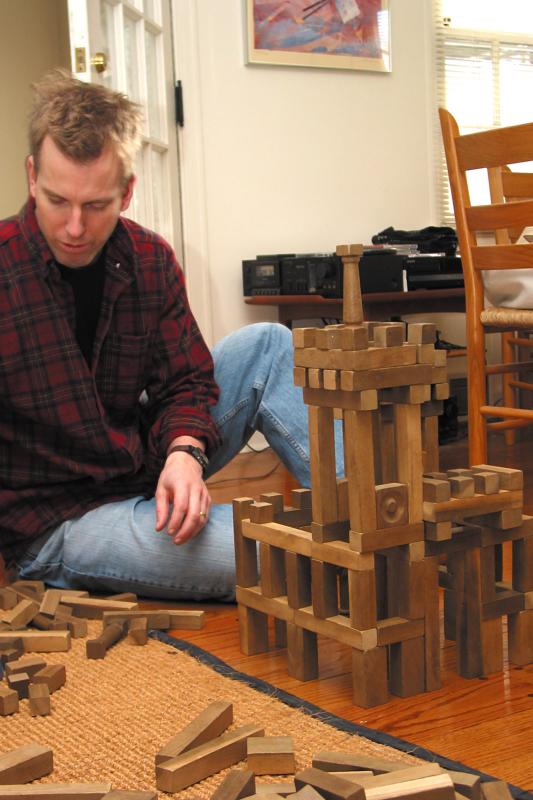 Peter and the blocks