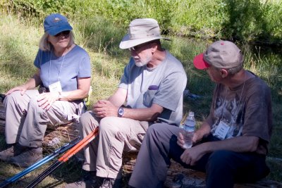 Ronna, Martin, and Chief---Paradise Meadows