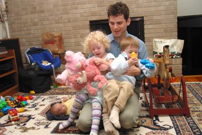 Julian, Clara, Ted, and Sam