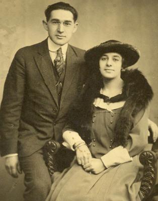 Harry Dobkin and wife Nellie