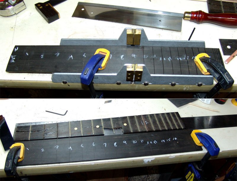 Making a New Fretboard