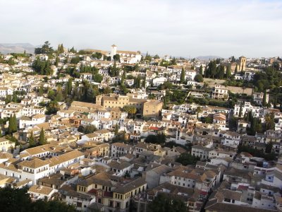 View of Granada from La Alhambra