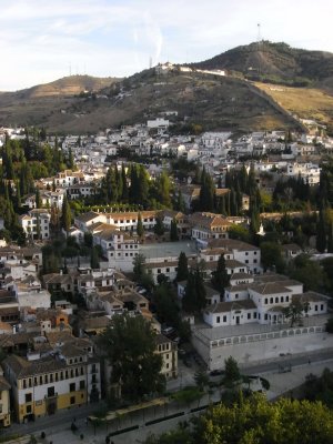 View of Granada from La Alhambra