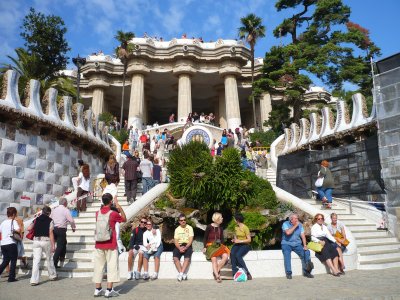 Entrance of Parc Guell