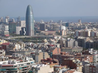 View from Sagrada Familia