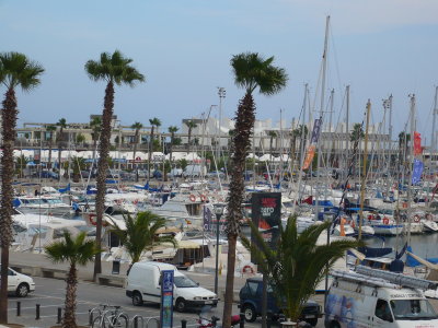 Port Olympic and Barceloneta