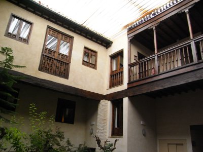 Courtyard of Hotel Room Mate Miguelates, Granada
