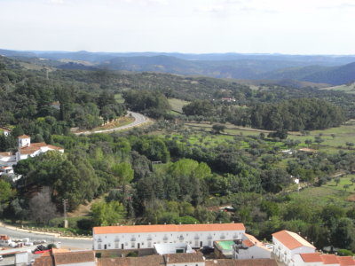 View of Iberico Farm from Aracena