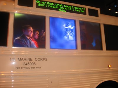 The bus trip to Parris Island