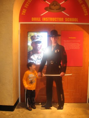 Kyle meets his first Drill Instructor