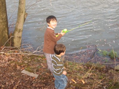 Kyle fishing