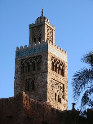 Moroccan Muezzin Tower by Justin Miller