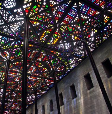 Stained Glass Ceiling  by Nifty