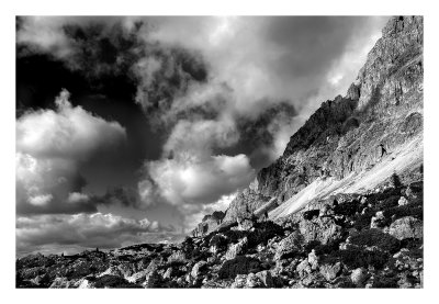 Rocks and sky