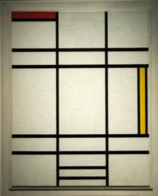 Composition in White, Red, and Yellow- Piet Mondrian 1936
