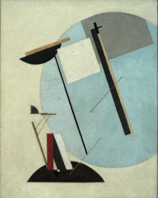 Proun 3A- El Lissitzky circa 1920