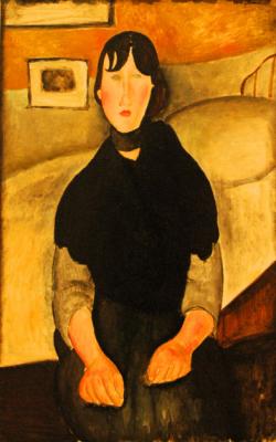 Young Woman of the People- Amedeo Modigliani 1918