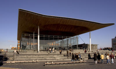 National assembly building Wales