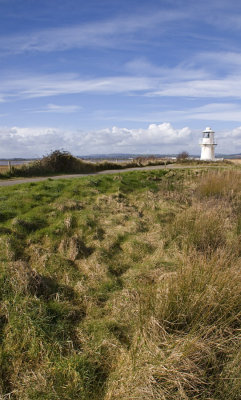 Lighthouse looking over the Severn Estuary