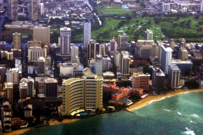 Waikiki and Diamond Head