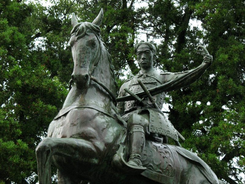 Statue of Shinsaku Takasugi at Kōzan-ji