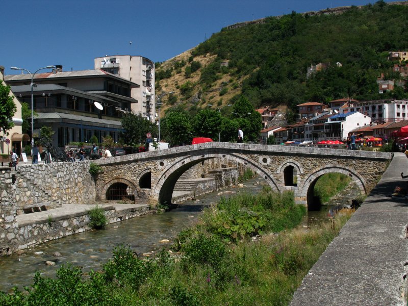 Stone Bridge over the Bistrica River