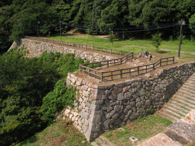 Northern edge of the castle's Nino-maru quarter