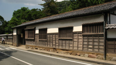 Exterior walls of the Buke Yashiki