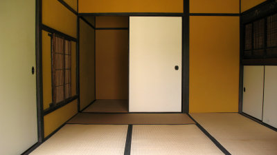 Interior of the Nishi Amane house