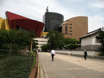 Kokura's new Riverwalk complex