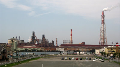 The infamous steel plant of Kokura