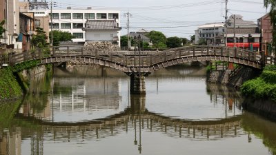Stone bridge over the Chōda-gawa