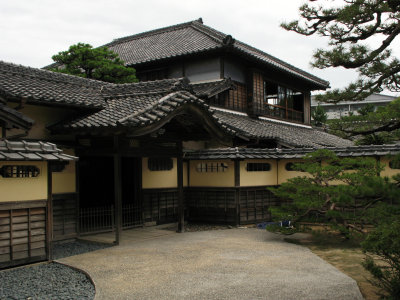 Japanese-style wing of the Takatori Estate