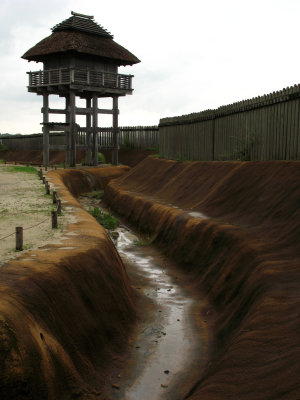 Moat and watchtower in Kita-naikaku