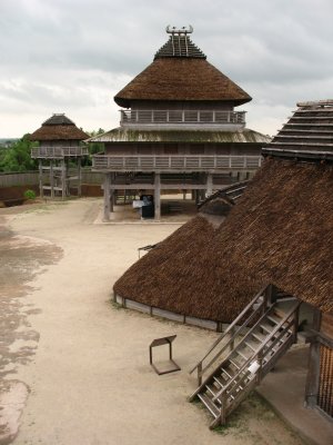 View across Kita-naikaku from a watchtower