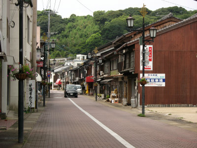 Backstreet in Sakigata-machi