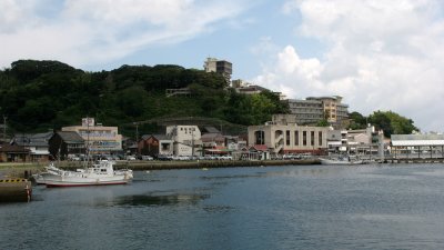 Hirado's central harbor