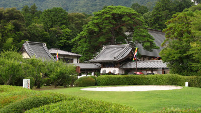 Main temple buildings at Rurikō-ji